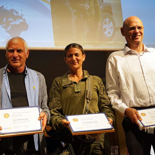 רוטרי – הענקת אותות פול האריס לאור בן יהודה, נעם תיבון וחיים ילין – חיפה – 10/4/24 ◄ השידור המלא